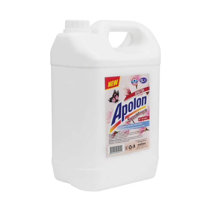 Apolon Душ гел за коса и тяло Sweet Angel, 5 L