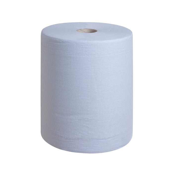 Kimberly-Clark Кърпи за почистване WypAll L20 7301, на ролка, 38 х 32.5 cm, 500 къса, сини