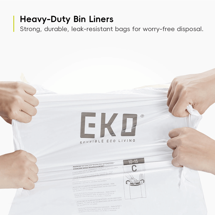Eko Торби за смет, тип C, с връзка, 10-15 L, 20 броя
