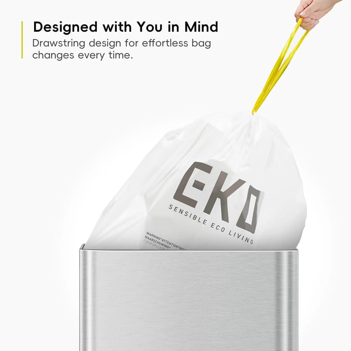 Eko Торби за смет, тип F, с връзка, 40-60 L, 12 броя