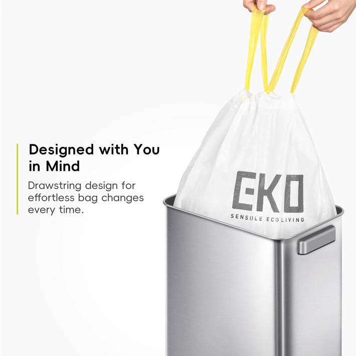 Eko Торби за смет, тип G, с връзка, 50-90 L, 10 броя