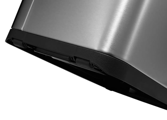 Кош за отпадъци Eko Ecofly, с педал и скрити колела, 45 L