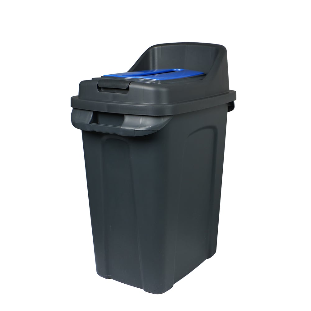 Кош за отпадъци Planet, за разделно събиране, 50 L, син