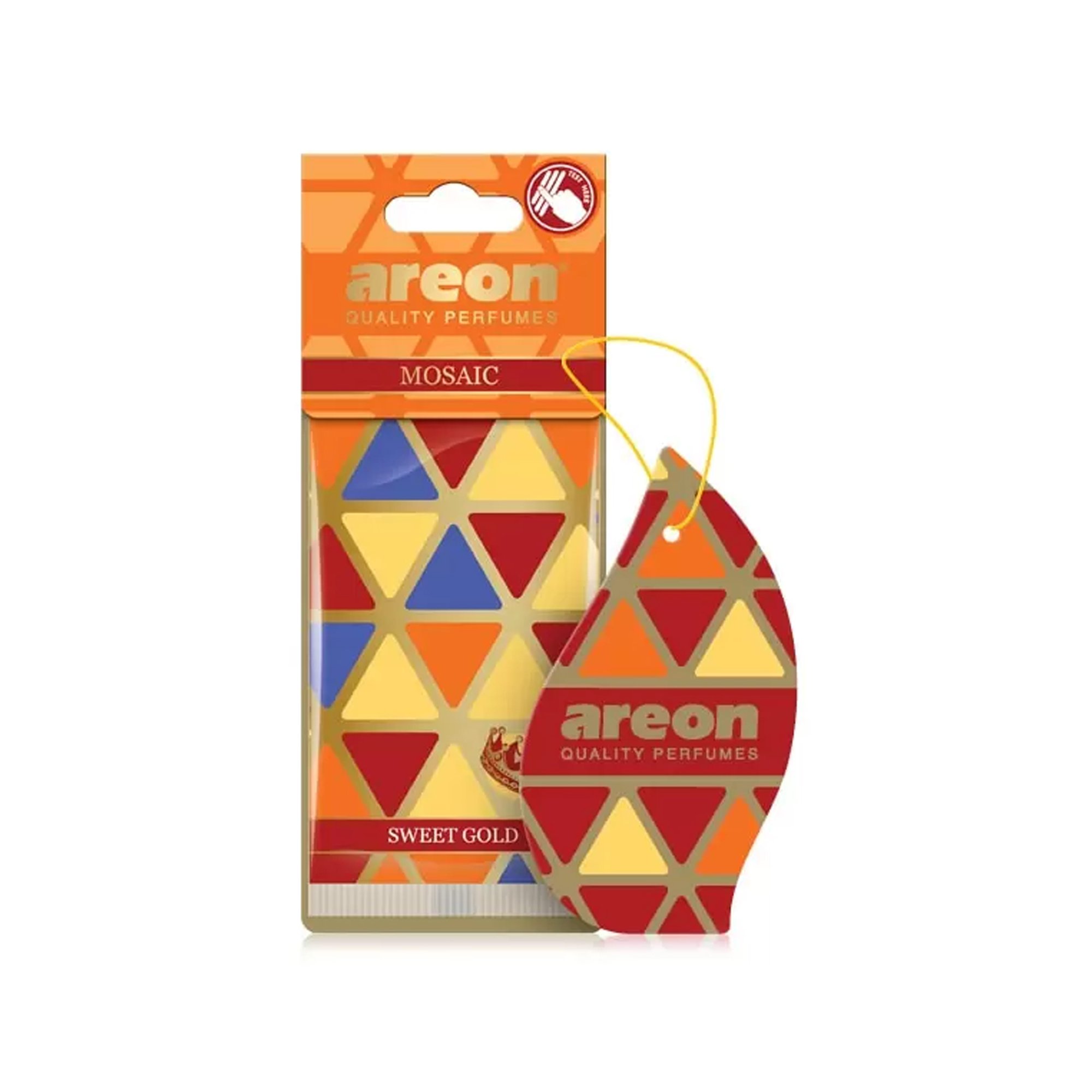 Areon Ароматизатор Mosaic Sweet Gold, сух