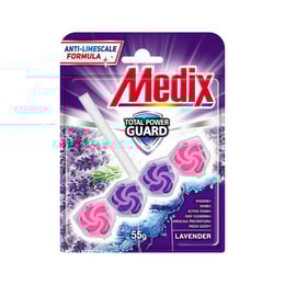 Medix Ароматизатор за тоалетна WC Fresh Drops, лавандула, 55 g