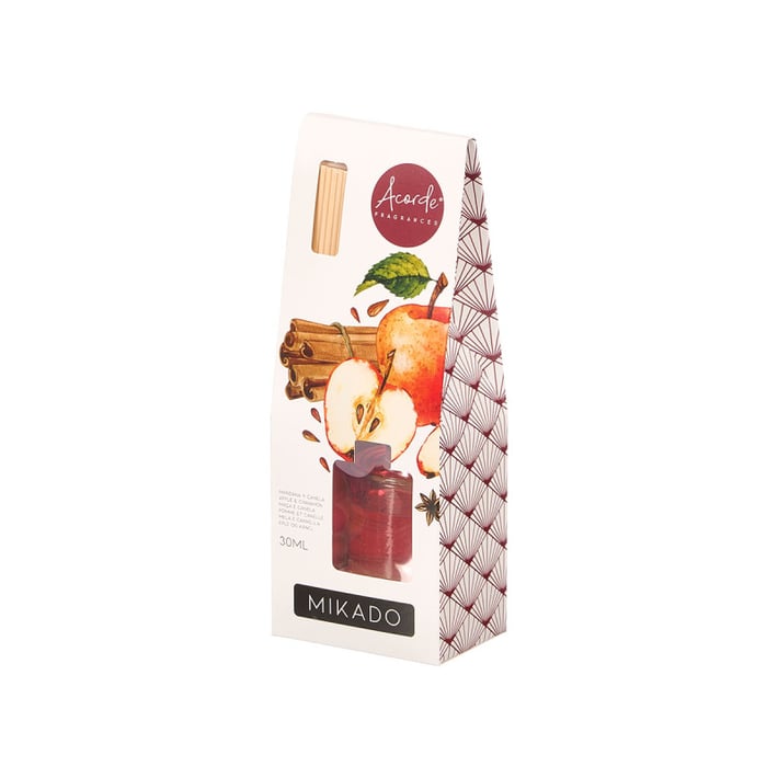 Ароматизатор Acorde Mikado, пръчици, Apple Cinnamon, 30 ml
