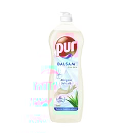 Pur Препарат за миене на съдове Duo Power, алое вера, 750 ml