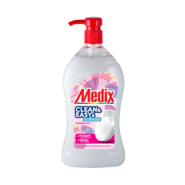 Medix Препарат за миене на съдове Clean & Easy, с помпа, бял, 800 ml