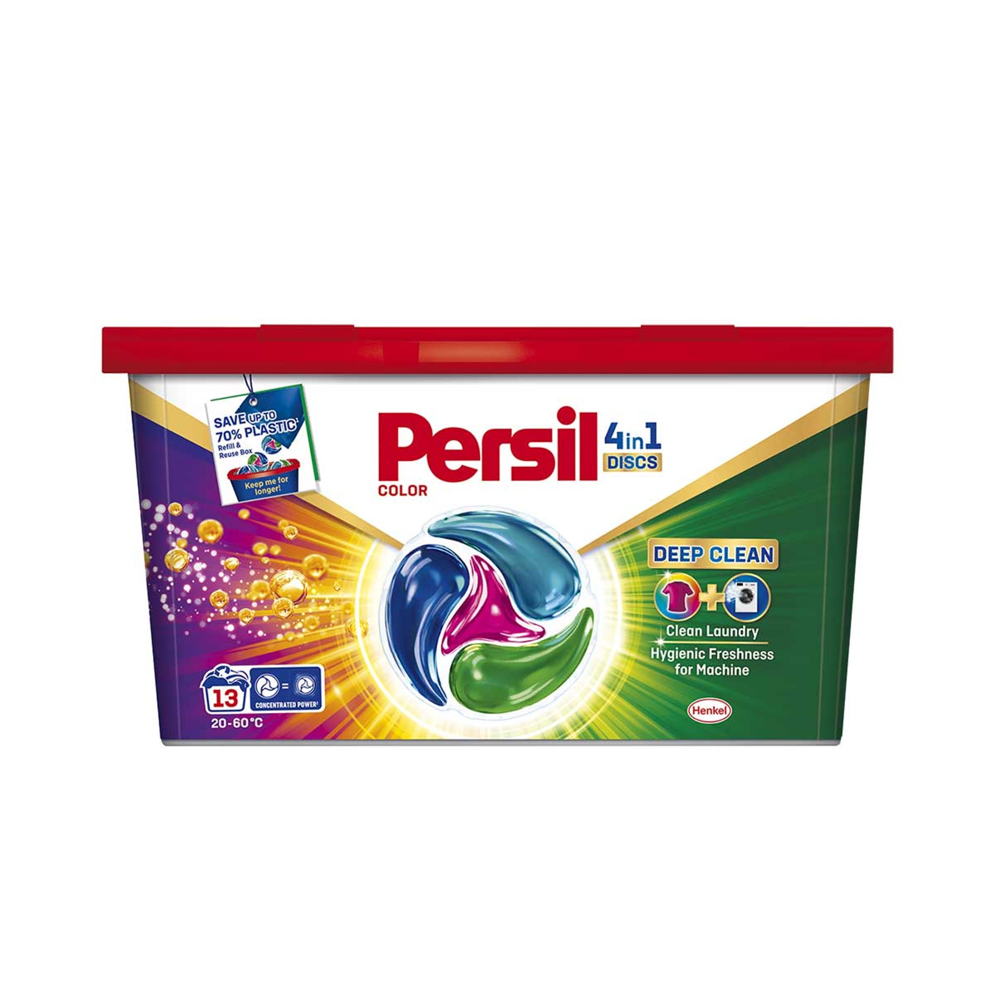 Persil Капсули за цветно пране Discs, за 13 пранета