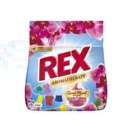 Rex Перилен препарат Malaysian Orchid, прах, за цветно пране, 0,99 kg, за 18 пранета
