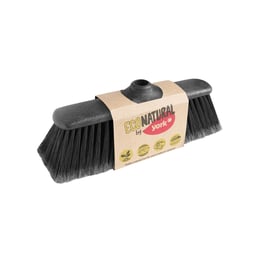 York Метла Eco Natural, с конусовидна резба, 33 cm