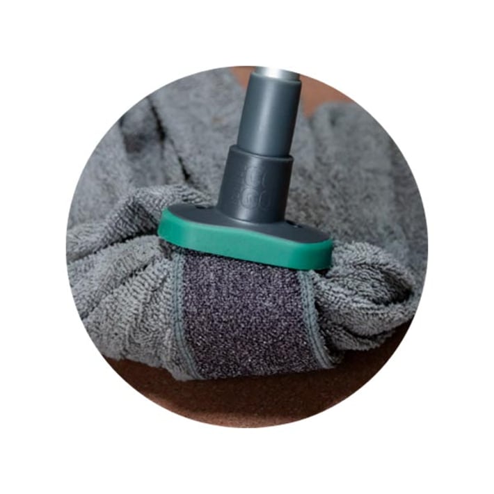 York Моп Eco Ego Rubi, микрофибър, с конусовидна резба