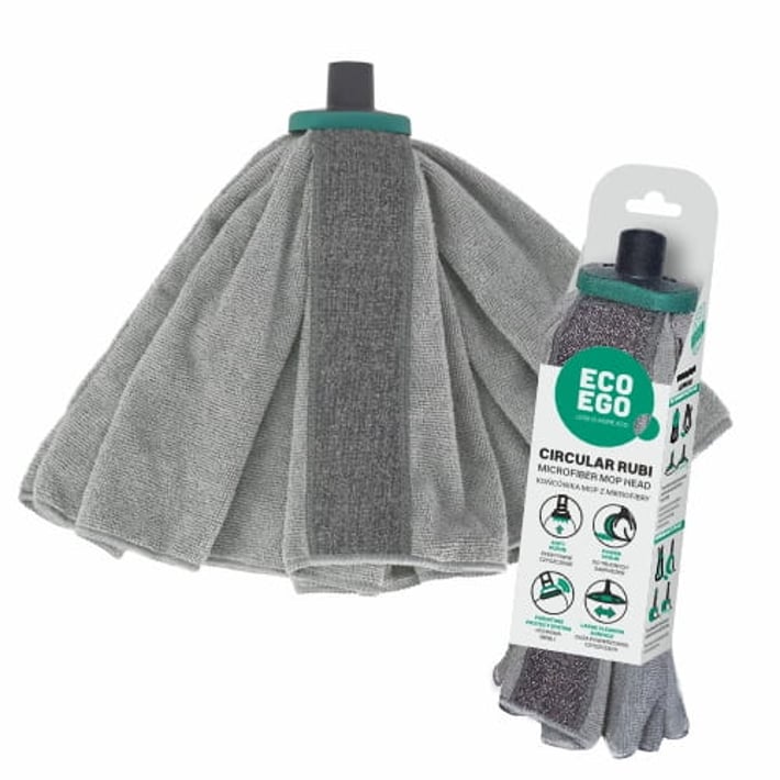 York Комплект Eco Ego Rubi, моп с дръжка и кофа