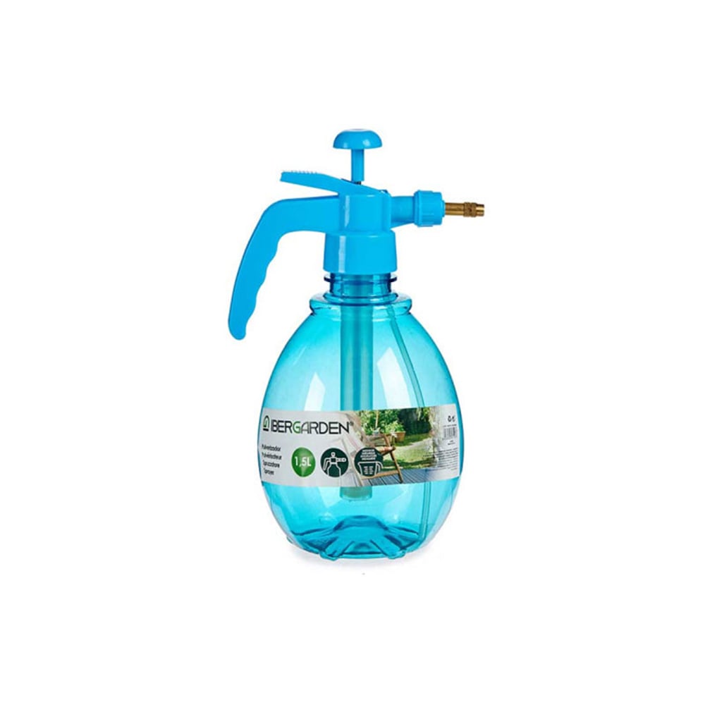 Пулверизатор под налягане Ibergarden, градински, 1.5 L, син