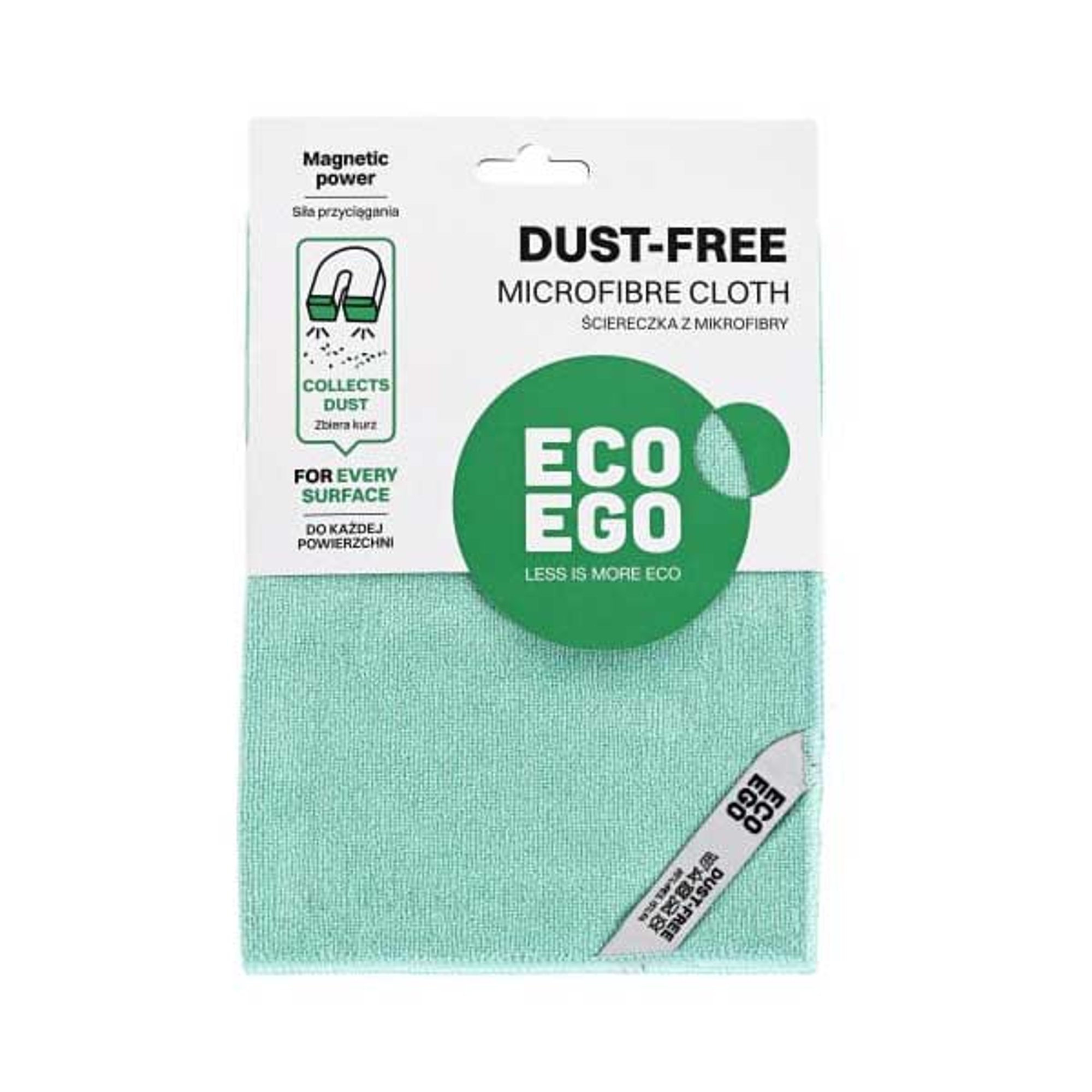 York Микрофибърна кърпа Eco Ego Dust-Free, 35 х 35 cm