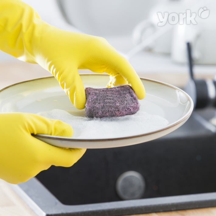 Домакинска тел за съдове York, със сапун, 6 броя