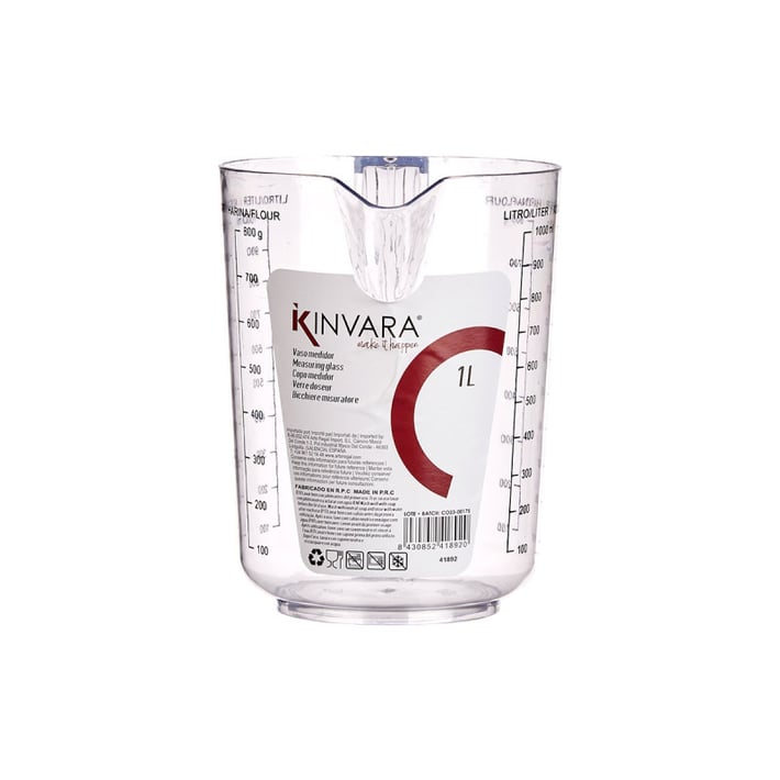 Мерителна кана Kinvara, прозрачна, 1 L