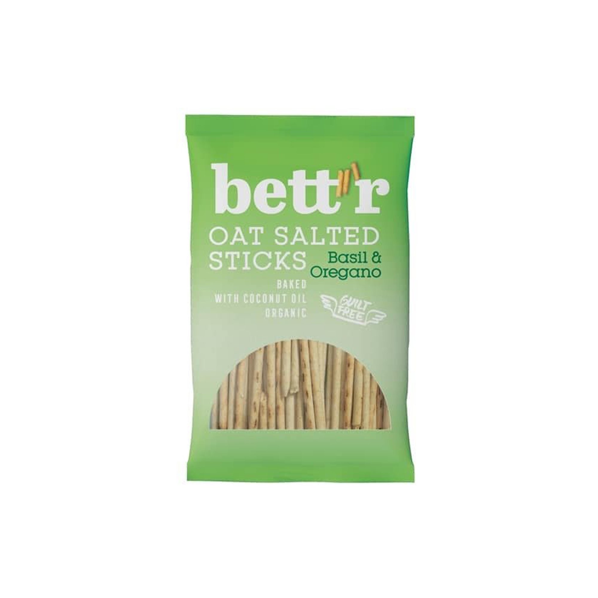 Bettr Овесени солети, с босилек и риган, 50 g