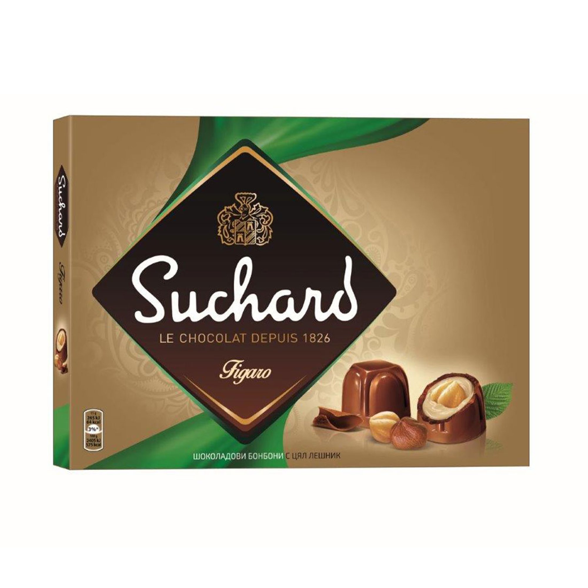 Suchard Шоколадови бонбони, фигаро, 153 g