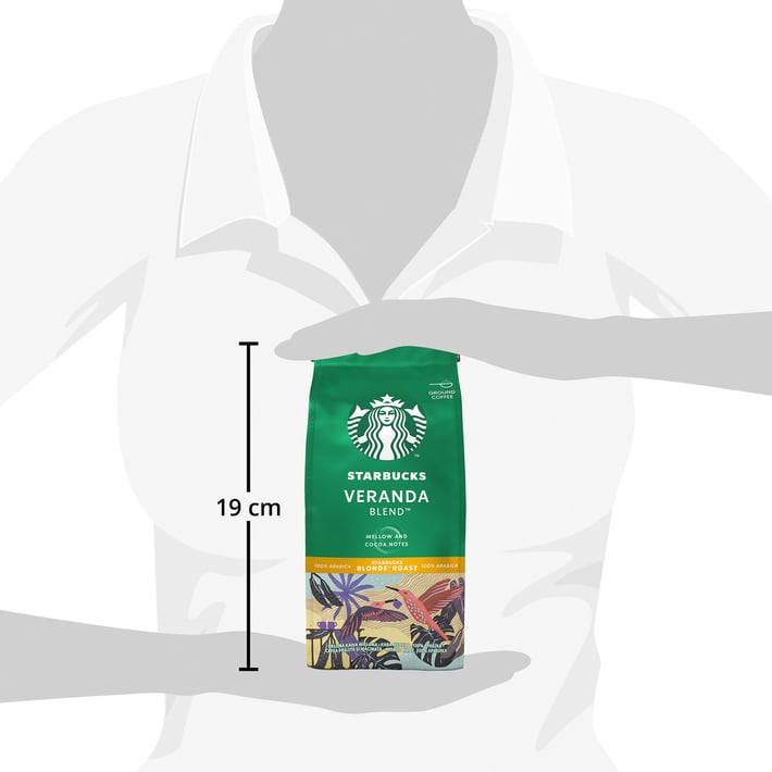 Starbucks Мляно кафе Blonde Veranda Blend, 200 g