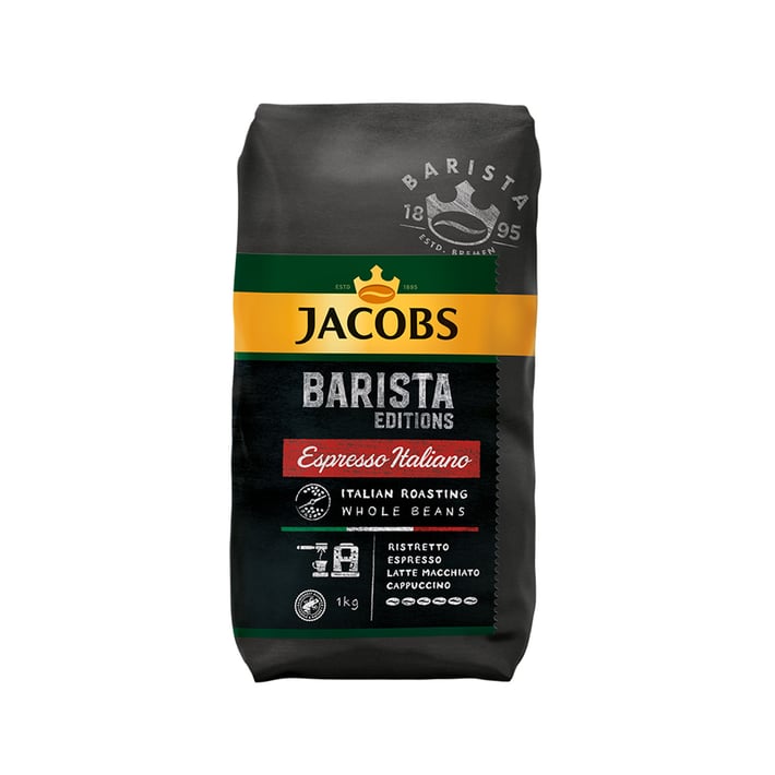 Jacobs Кафе на зърна Barista Edition Italiano, 1 kg