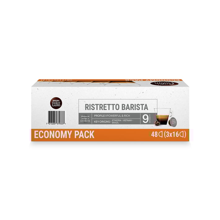 Nescafé Dolce Gusto Кафе капсула Ristretto Barista, 48 броя