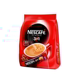 Nescafé Разтворимо кафе 3in1 Classic, в плик, 16.5 g, 20 броя