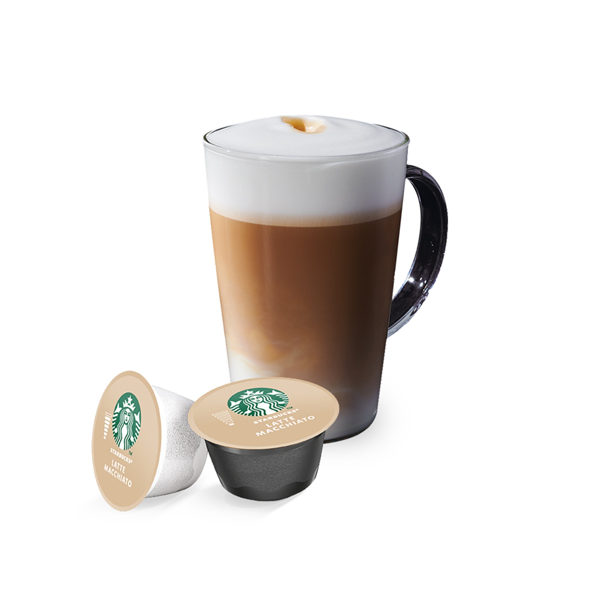 Nescafé Dolce Gusto Кафе капсула Starbucks, Latte Macchiato, 12 броя