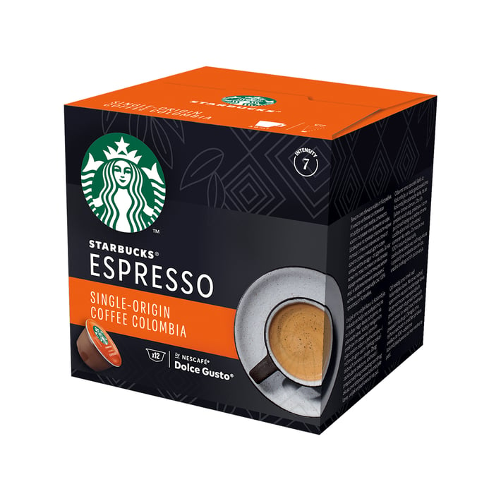 Nescafé Dolce Gusto Кафе капсула Starbucks, Medium Colombia, 12 броя