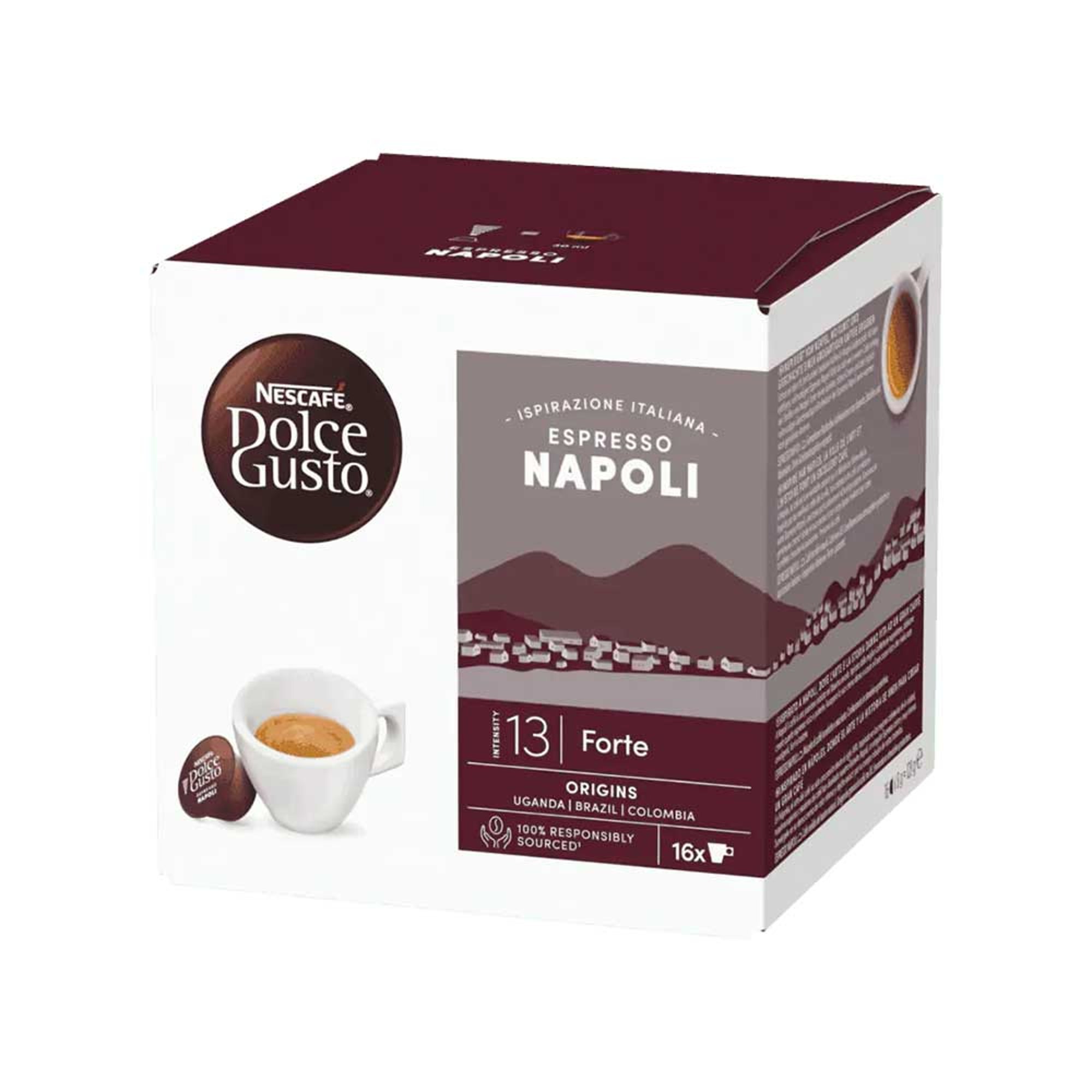 Nescafé Dolce Gusto Кафе капсула Napoli, 16 броя