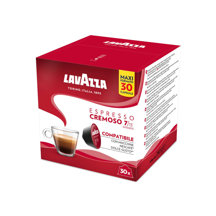 Lavazza Кафе капсула Dolce Gusto, Cremosso, стандарт, 30 броя