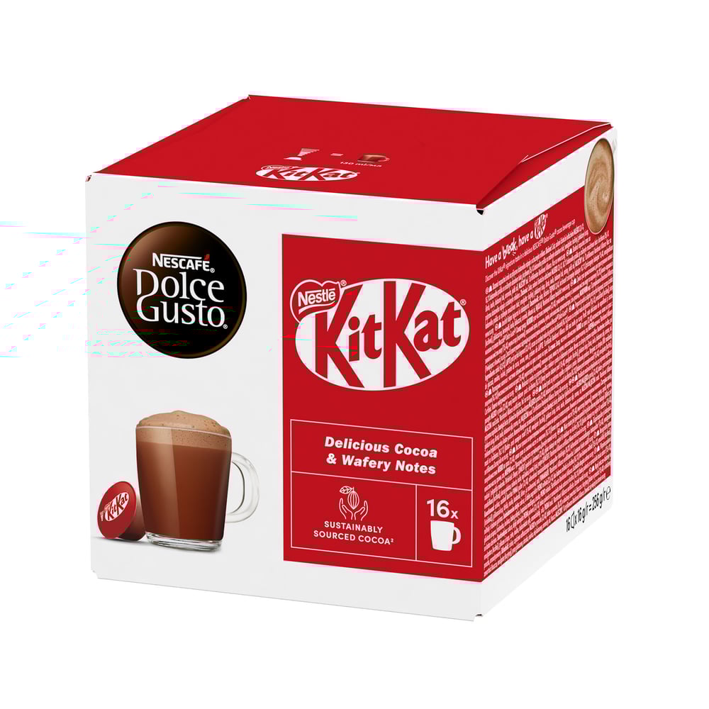 Nescafe Dolce Gusto Капсули Kit Kat, топъл шоколад, 16 бр