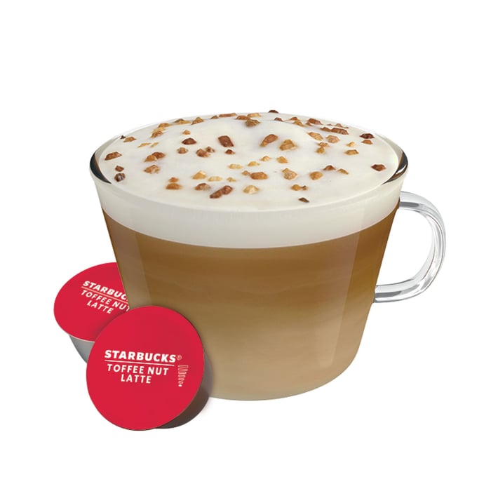 Starbucks Кафе капсула Dolce Gusto Toffee Nut Latte, Limited Edition, 12 броя за 6 напитки