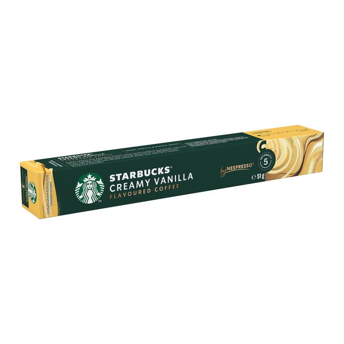 Starbucks Кафе капсула Creamy Vanillia, за Nespresso, 10 броя