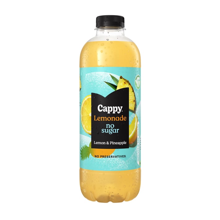 Cappy Лимонада Zero, лимон и ананас, 1.25 L