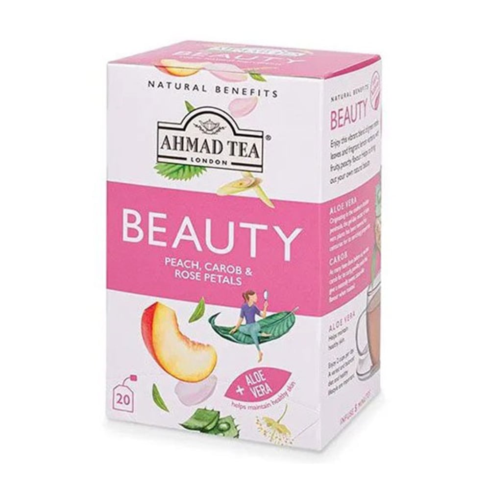 Ahmad Tea Чай Natural Benefits ''Красота'', билков, в пакетче, 20 броя