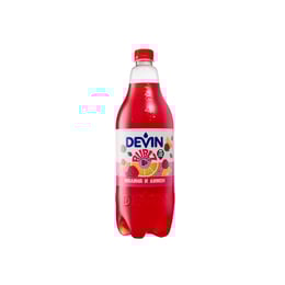 Devin Газирана напитка Bublz, малина и лимон, 450 ml