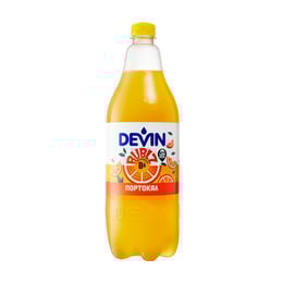 Devin Газирана напитка Bublz, портокал, 1.2 L
