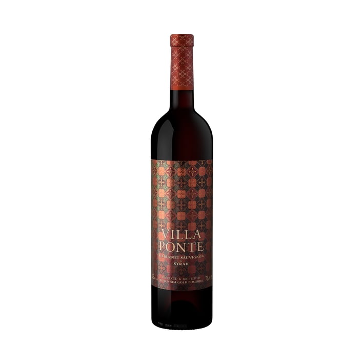 Villa Ponte Вино, каберне совиньон и сира, 750 ml