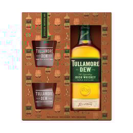 Tullamore Dew Уиски, 700 ml, в комплект с 2 чаши