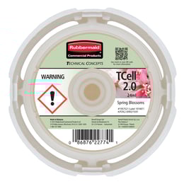 Rubbermaid Пълнител за ароматизатор TCell 2.0, пролетен
