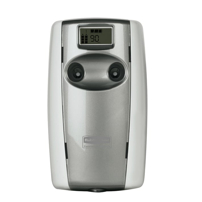 Диспенсър за ароматизатор Rubbermaid Microburst Duet, бял и сив