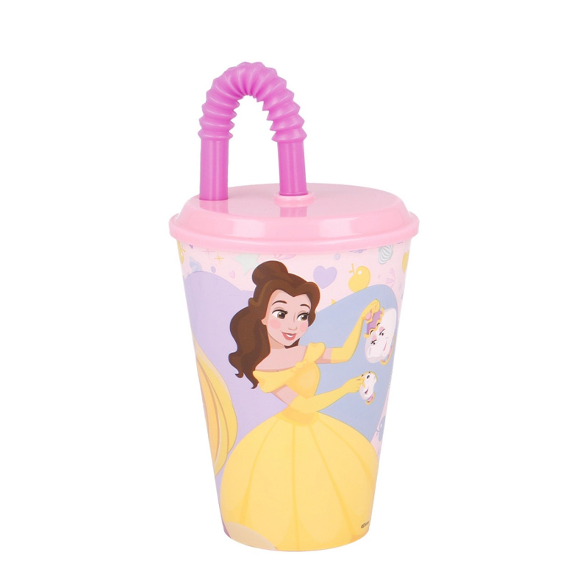 Stor Спортна чаша Disney Princess, със сламка, 430 ml