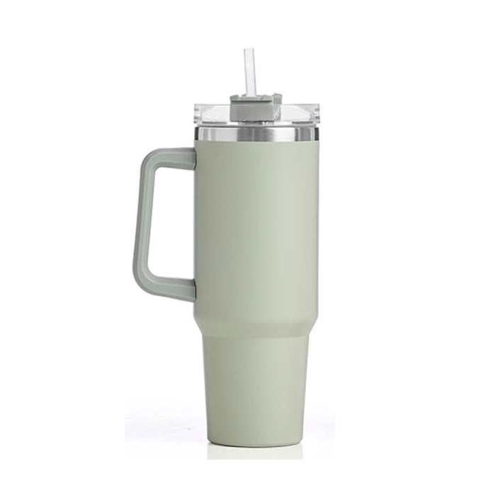 Термочаша Kinvara, с дръжка и сламка, 1200 ml, асорти