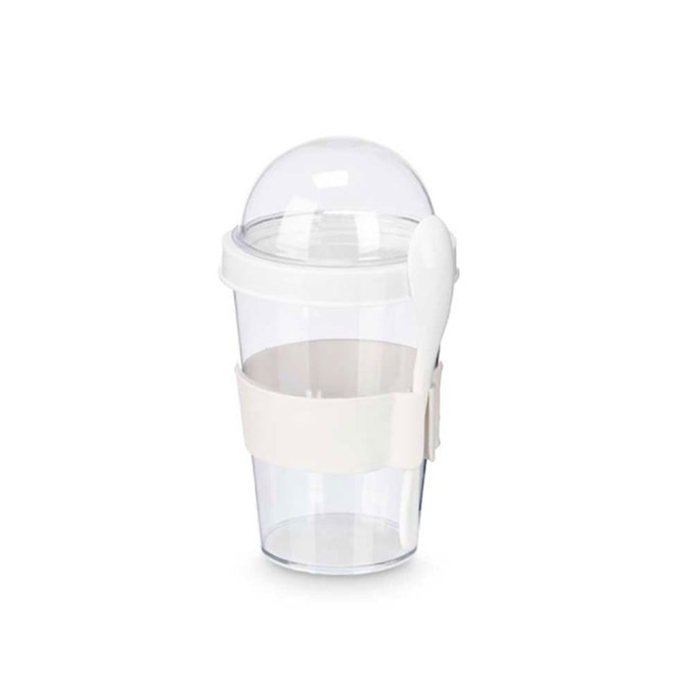 Чаша Leknes, с лъжица, 400 ml, асорти
