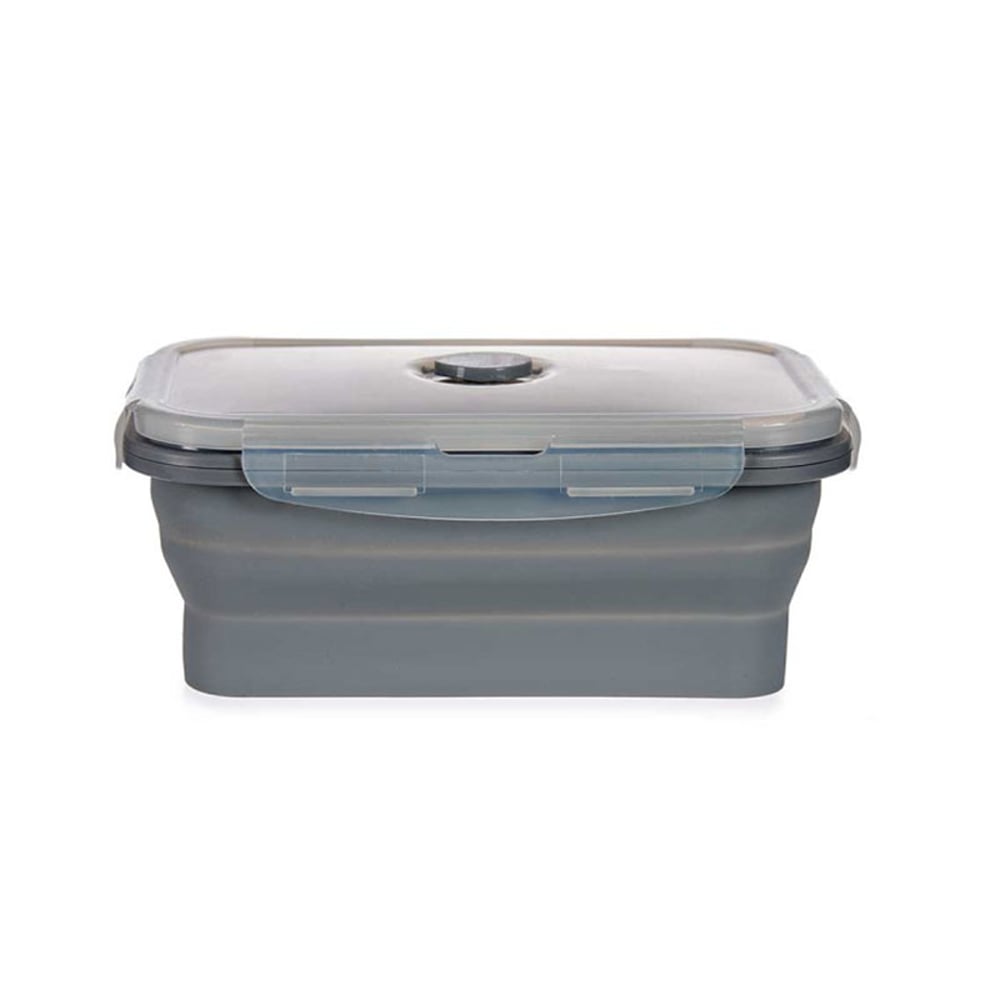 Кутия за обяд Kinvara, сгъваема, 800 ml, антрацит