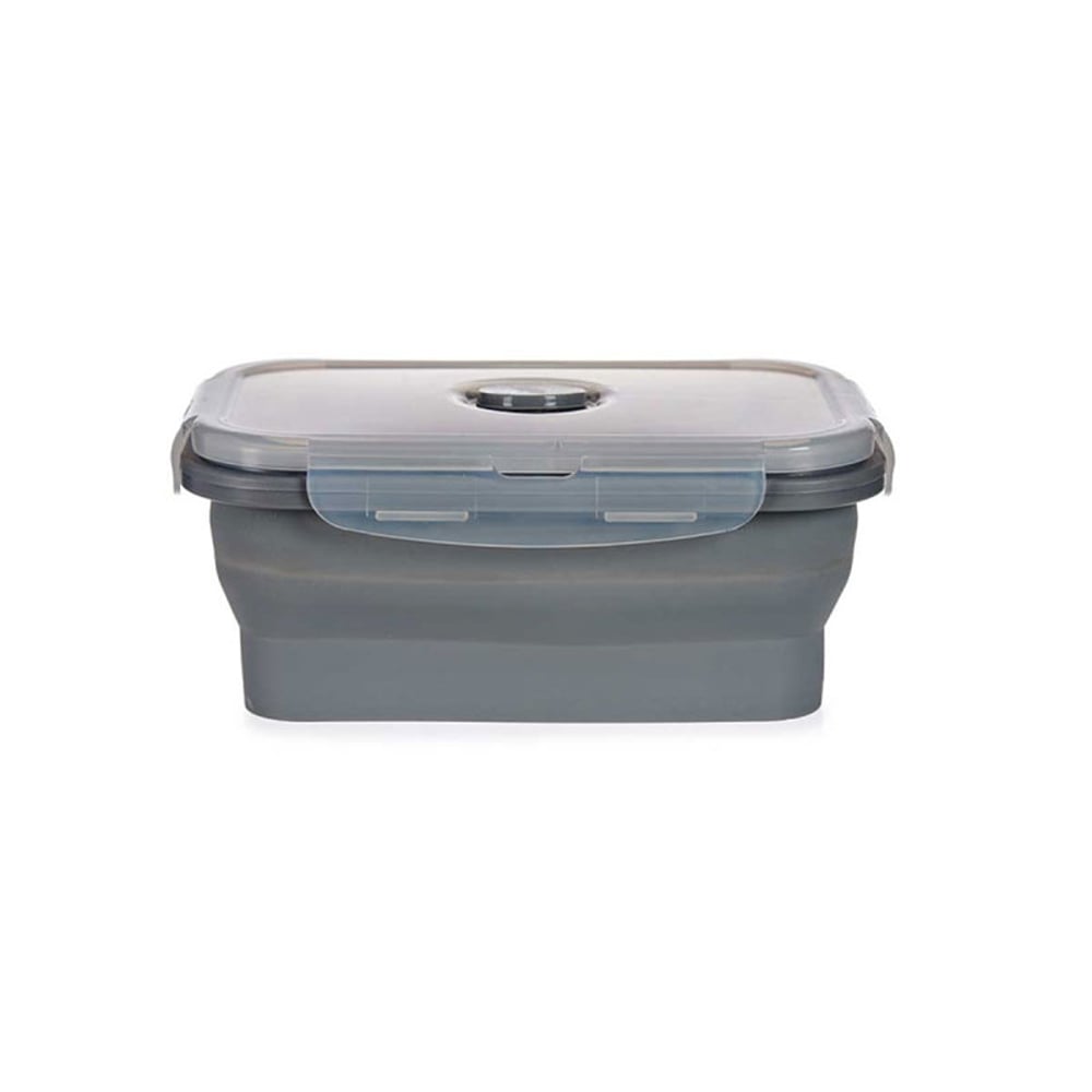 Кутия за обяд Kinvara, сгъваема, 540 ml, антрацит