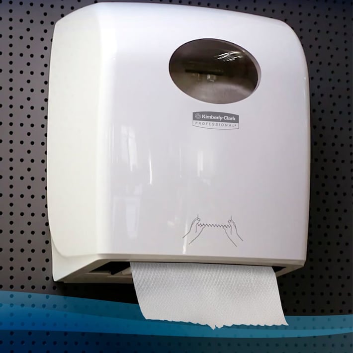 Kimberly-Clark Кърпи за ръце Scott Slimroll, руло, широчина 21 cm, дължина 165 m, бели, 6 броя