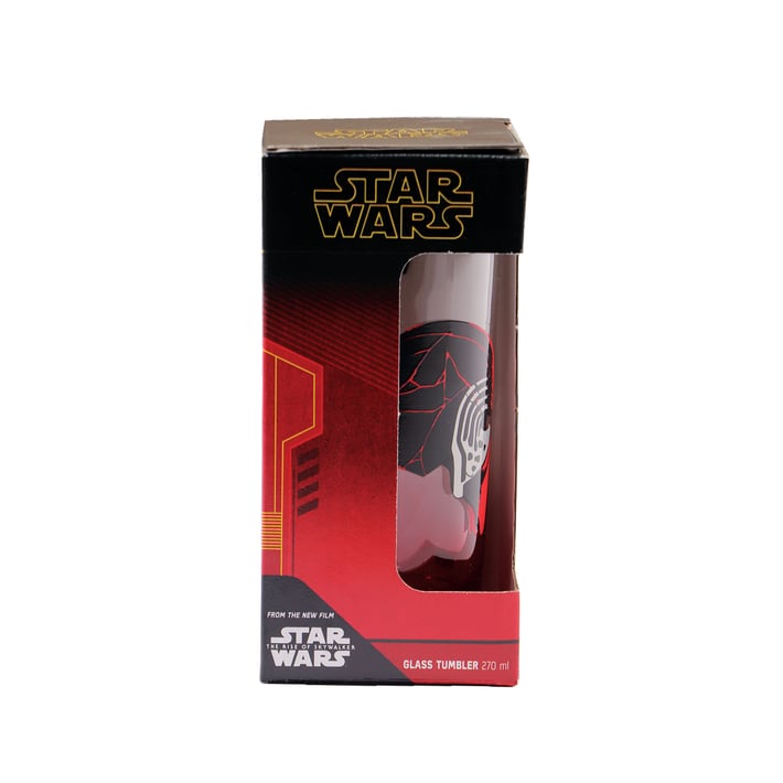 Disney Чаша SW IX Kylo Ren, в подаръчна опаковка, стъклена, 270 ml