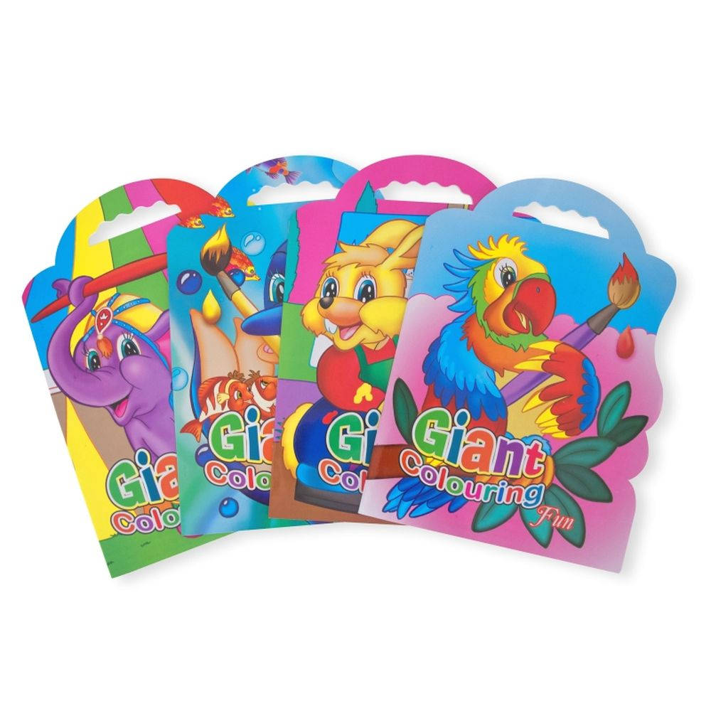 Книжка за оцветяване Festa, А3, асорти